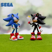 SEGA Sonic Shadow Knux Tails Collection of Figurines, Fashionable Toys, Desktop Decorations, and Children's Birthday Gifts