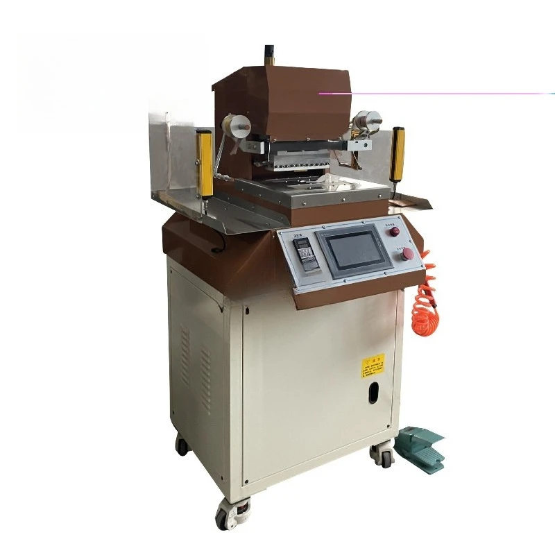 High-speed multi-station rotary hydraulic bronzing machine, automatic leather stamping and stamping machine