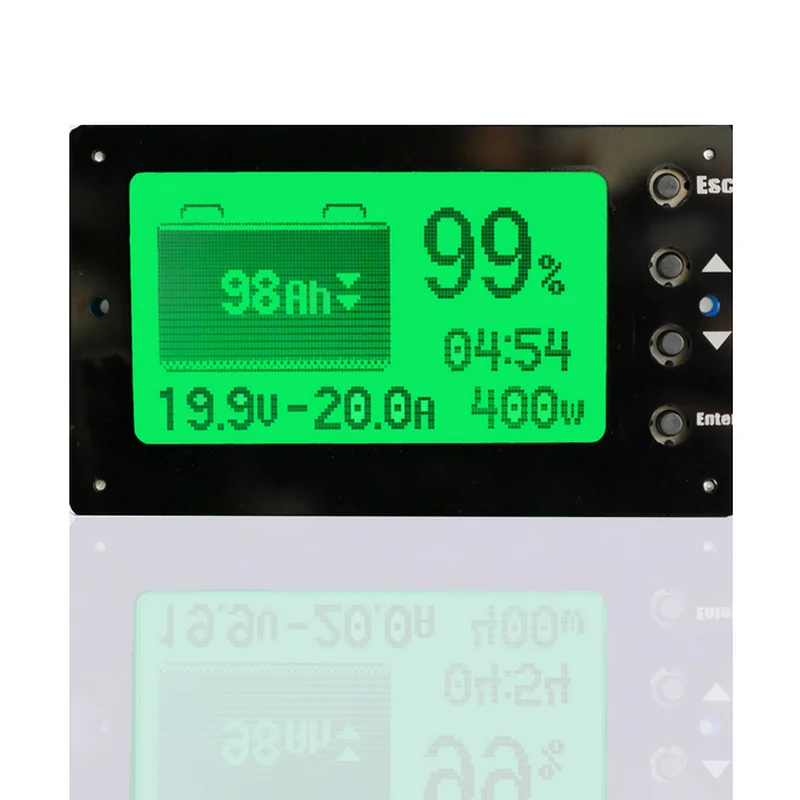 TF03 contatore di colori a grande schermo Display accurato del livello della batteria strumento di rilevamento della capacità residua al litio ferro