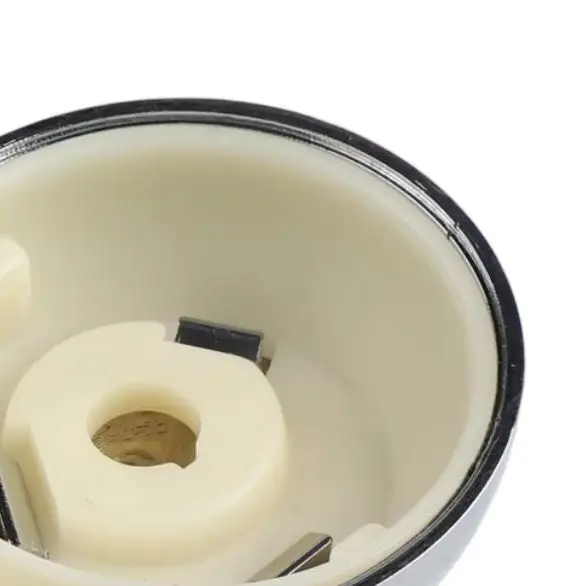 

Black Chrome Silver /Front /Manual /Gear Shift Knob /Plastic For Fiat 500 2007-2018 Black Chrome Silver /Car Styling