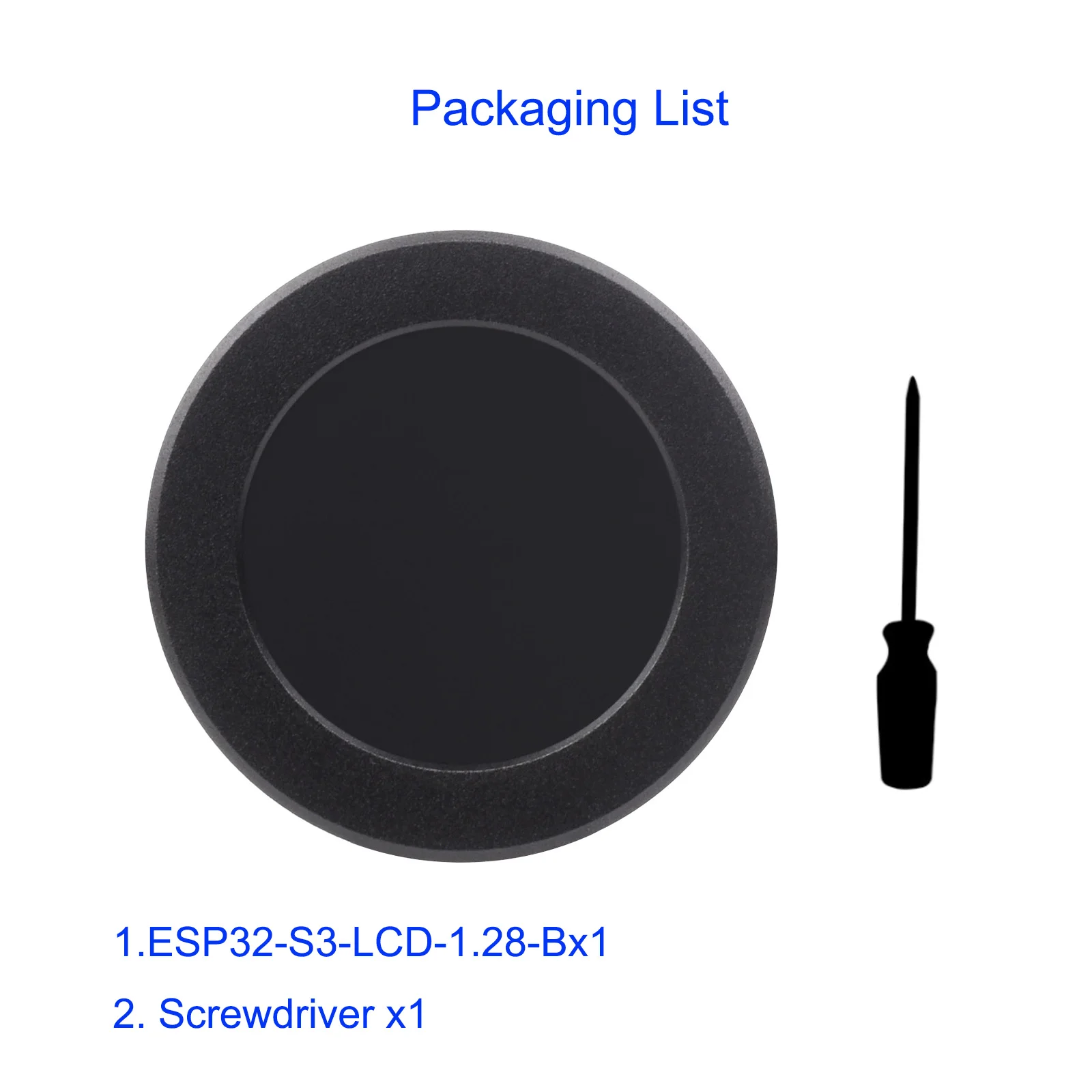 Picture 7: ESP32-S3 Development Board, 32-bit LX7 Dual-core Processor, With 1.28inch IPS Round LCD, Supports WiFi/Bluetooth, Round Display