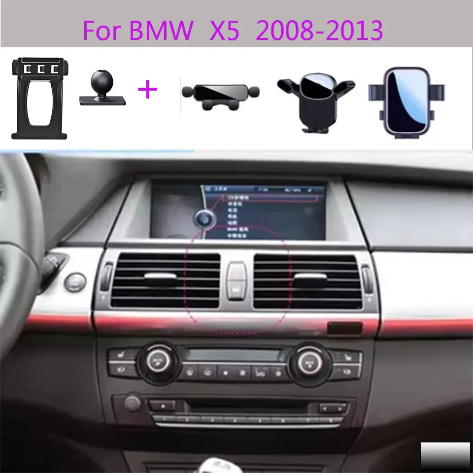 

For BMW X5 E70 2008 2009 2010 2011 2012 2013 Car Phone Holder Fixed Bracket Base Mobile Phone Mounts Accessories