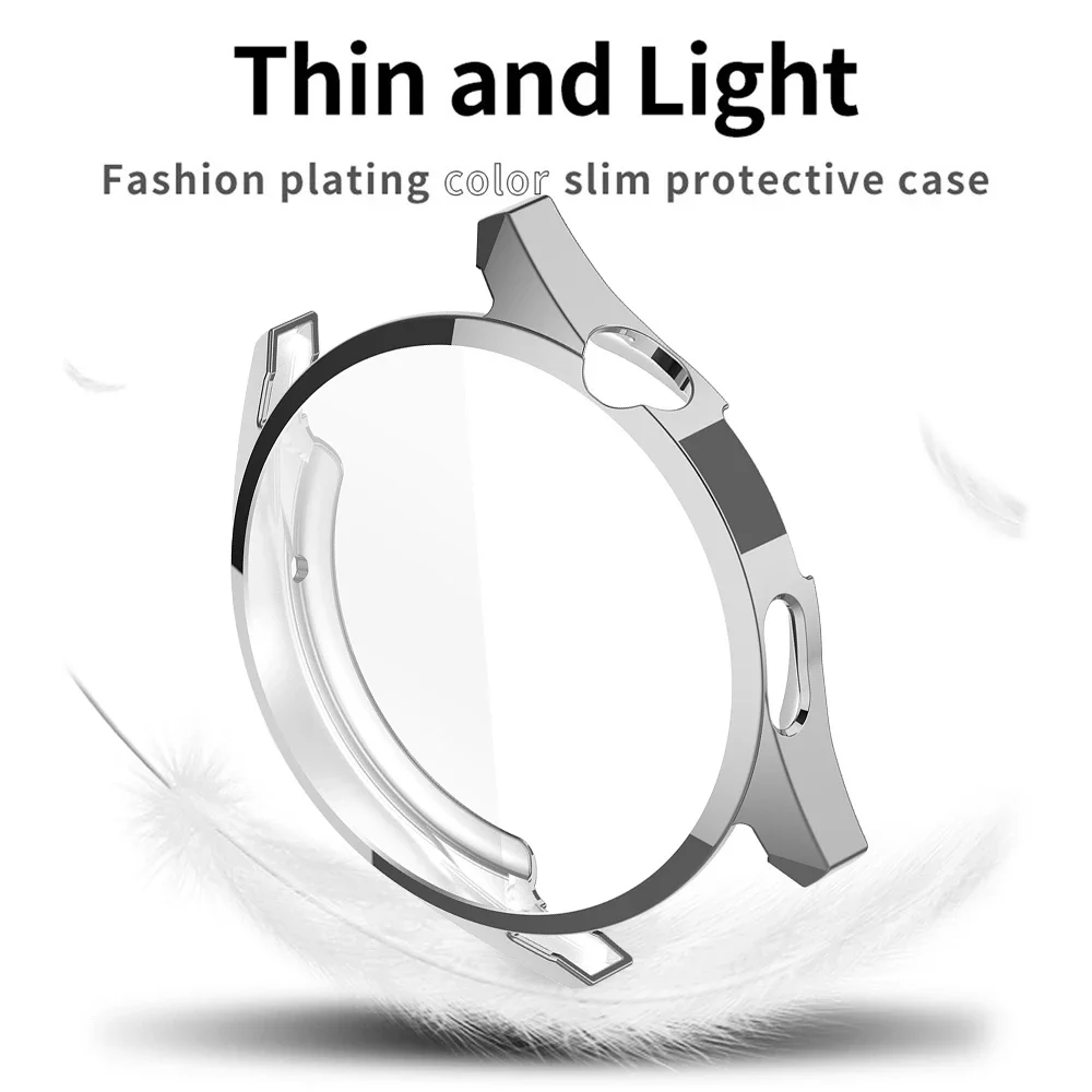 TPU Case For Huawei Watch GT3 46mm Screen Protector Cover Bumper For Huawei Watch GT 3 42mm 46mm Soft All-Around Full Case GT3