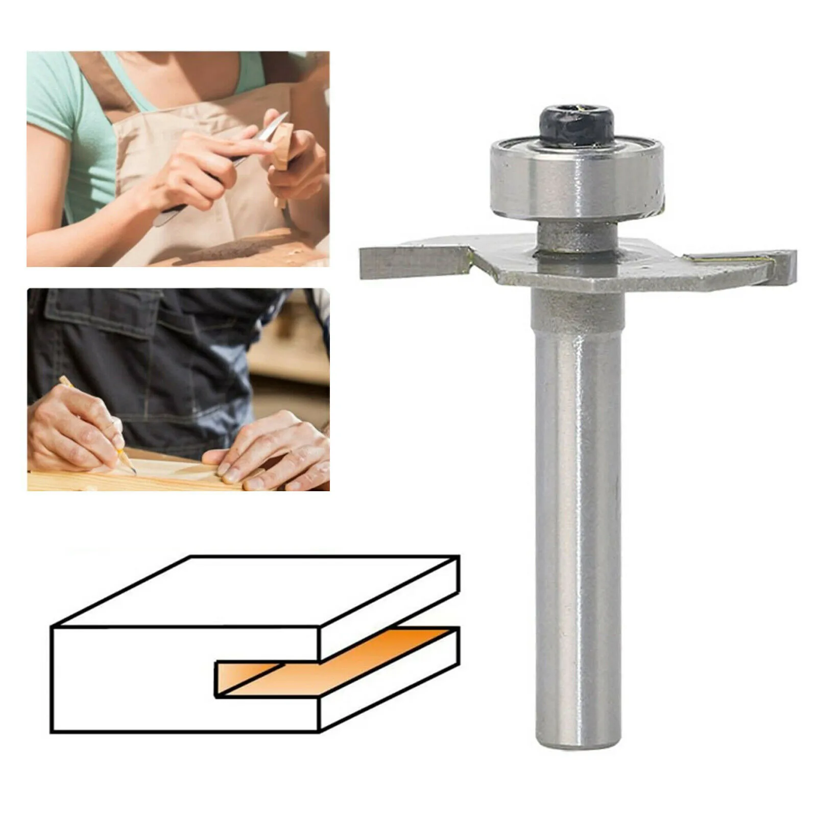 Versatile Cutting Tool 2mm Slot Cutter Bit for Wood and Plywood in Furniture T Trim Router Campervan Motorhome