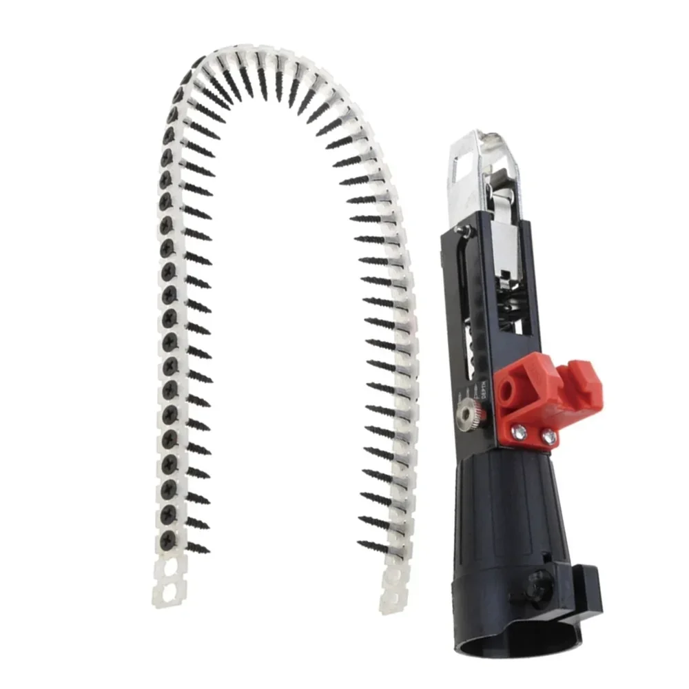 Imagem -02 - Parafuso Automático Prego Cadeia Peças para Ferramentas Elétricas para Madeira Fixação de Broca Corrente Elétrica Auto-roscante 50 Pcs Parafusos pc Pcs
