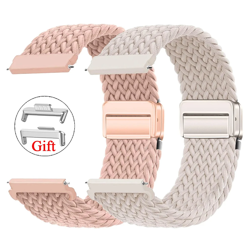 Correa for HUAWEI watch fit 3 Strap Magnatic Nylon Braided solo loop Replacement Belt Wrist Bracelet for HUAWEI fit3 2024 Band