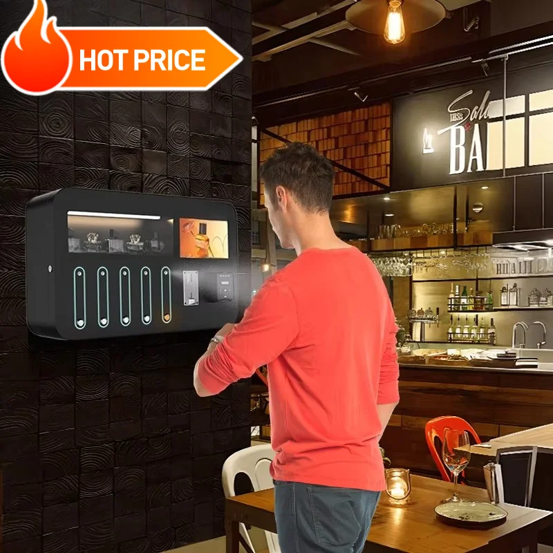 Floor Standing Perfume Vending Machine Automatic 5 10 Nozzles Fragrance Spray Station 100ML Wifi/4g Customized