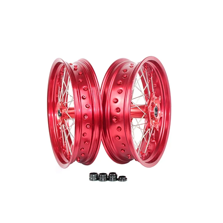 Wholesale Price  Customizable Supermoto wheel sets fit cr crf crf-x 125/250/450