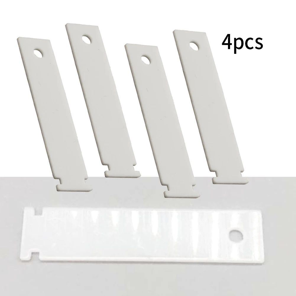 4PCS/Set Dryer Bearing Slides Front Drum Glide Kit Dryer Top Bearing Glide For GE Replacement WE1M1067 Dehumidifier Parts