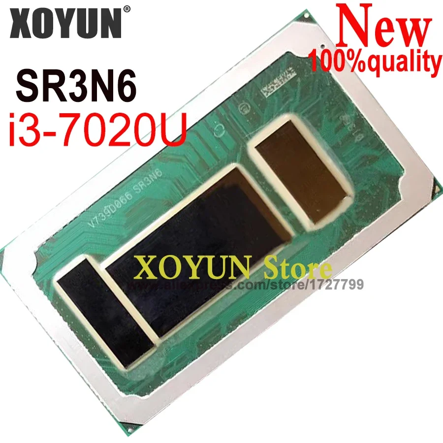 

100% New i3-7020U SR3N6 i3 7020U BGA Chipset