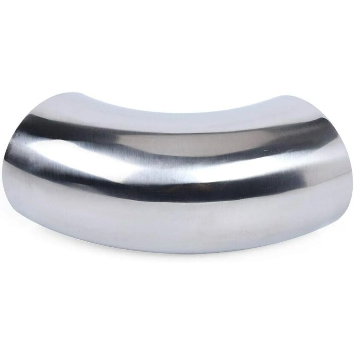 تركيب أنابيب الكوع لحام صحي 102 مم - ملحقات أنابيب الكوع لحام من الفولاذ المقاوم للصدأ مخزون أمريكي عالي التكلفة وعملية #4