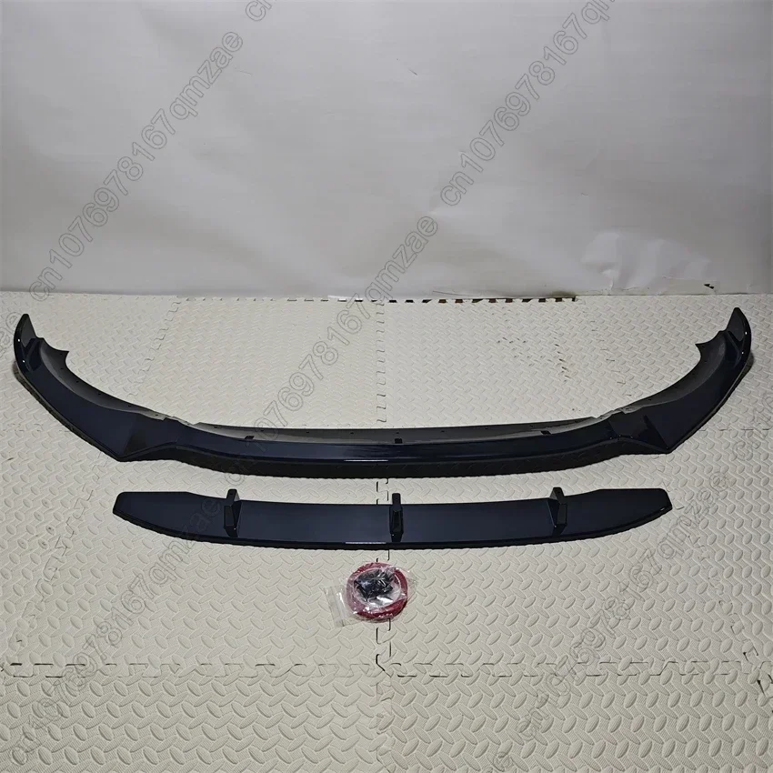 Front Bumper Lip Splitter Spoiler Diffuser For BMW X3 G01 & X4 G02 M Sport 2017-2021 4PCS CAR Bumper Guard Protector Cover Kits