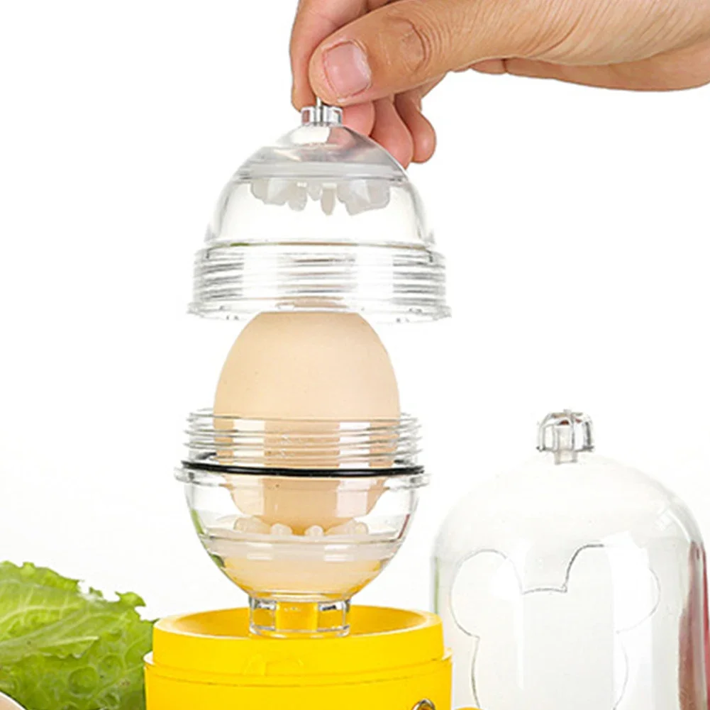Plastic Egg Scrambler Hand Type Removable Washable Manual Scrambled Eggs Maker Kitchen Puller Cooking Accessories