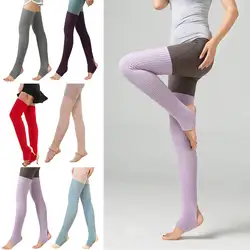 1 Pair Leg Warmers Socks Fashionable Long Footless Sock Winter Dance Leg Stocking Breathable Yoga Ballet Stockings