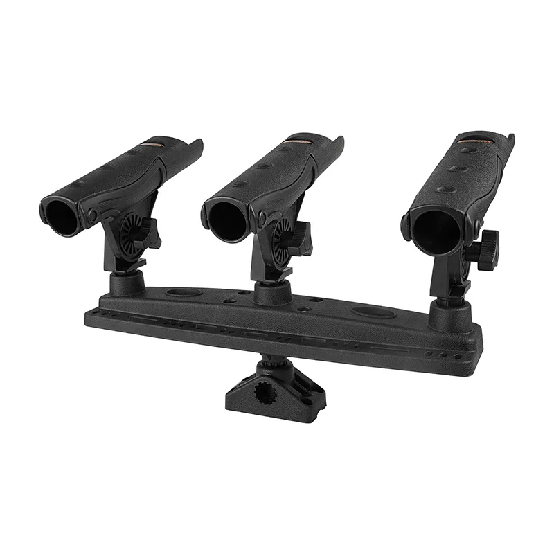 Foldable Detachable Nylon Fishing Rod Holder 360 Degree Adjustable Support Bracket For Kayak Boat Leisure Angling