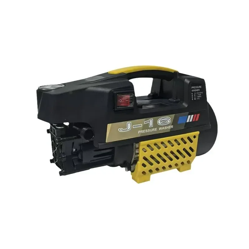 220V1.7KW high pressure cleaner, portable household car wash artifact cleaning machine