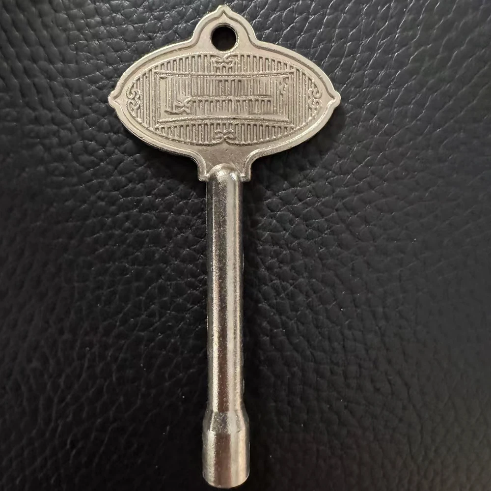 JMCKJ For Anheng Pipe Key ,45DB Single Key, British Pipe Lock Key Blank Ramdon Logo