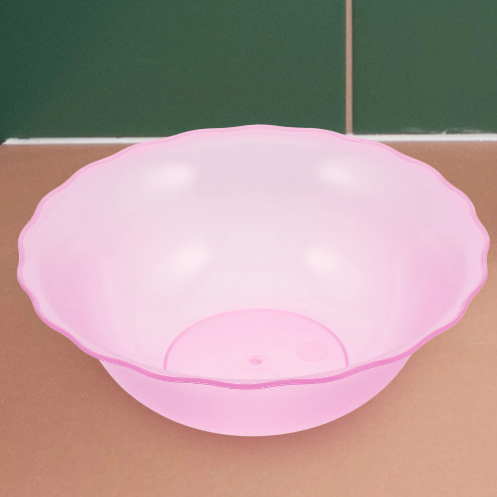 

Frosted Washbasin Hairstylist Spa Beauty Salon Supply Bowl Face Cleansing Washing