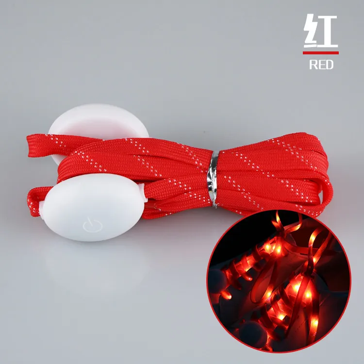 1 زوج أضواء الجدة الإبداعية Led رباط الحذاء 3 طرق مضيئة حذاء الدانتيل التزلج تشغيل ضوء فلاش مصابيح عطلات الطرف