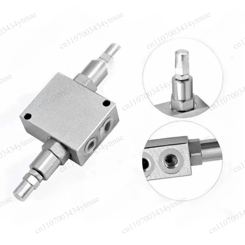 Hydraulic Cushion Valve Kit Steel Spare Parts For Mini Excavator Heavy‑Duty Construction Machine Accessories
