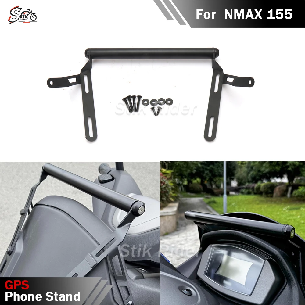 

For Yamaha NMAX 155 2020-2024 Motorcycle GPS Phone Mount, Navigation Bracket Holder Stand Accessories Parts
