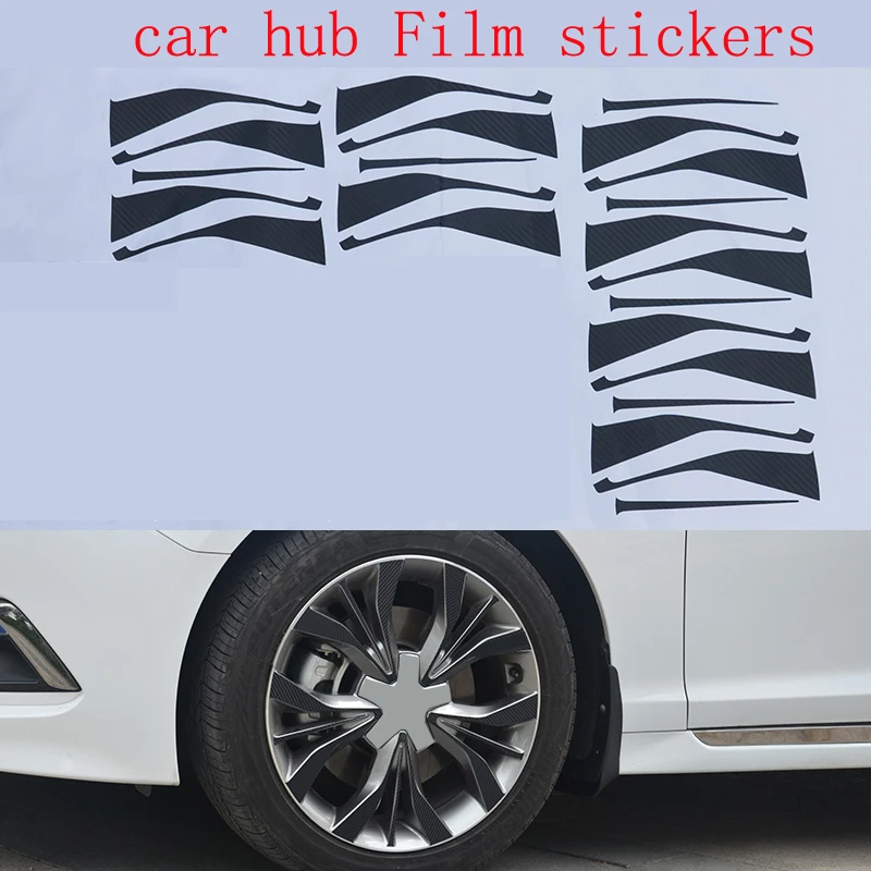 Window Control Panel Stickers Carbon Fiber Interior Film Sticker PVC Decal Car Accessories For Hyundai Sonata 9 I45 2015-2019