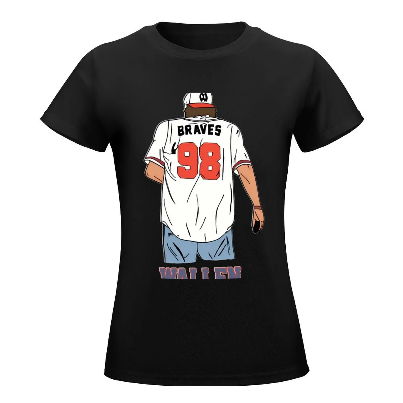 Morgan Wallen Wallen 98 Braves Wallen Retro Vintage 98 Braves Country Music Morgan Gift T-Shirt