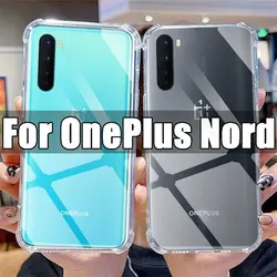 Clear Phone Case for OnePlus Nord TPU Transparent Case OnePlusNord 6.44
