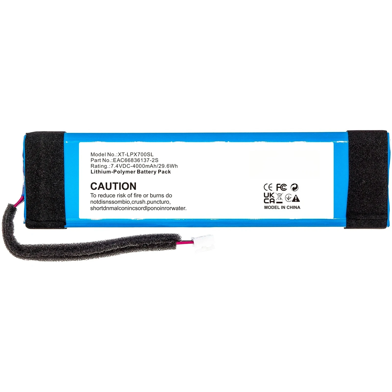 4000mAh Speaker Battery For LG:XBOOM Go PL7 PL7.ABRALLK XBOOM 360,XBOOM DXG7,XBOOM RP4,XBOOM XG7,XBOOM XG7S,DXG7QGR.DDEULLK