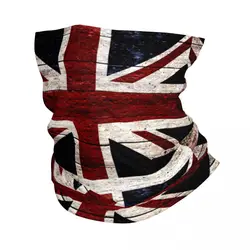 Union Flag Winter Neck Warmer Men Windproof Wrap Face Scarf for Ski United Kingdom Country Gaiter Headband