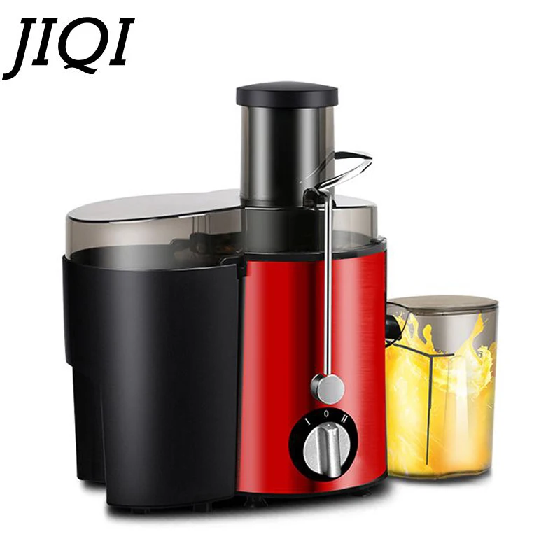 JIQI Stainless Steel Electric Juicer Fruit Juice Extractor Home Exprimidor Vegetable Blender Machine Food Processor 500ML