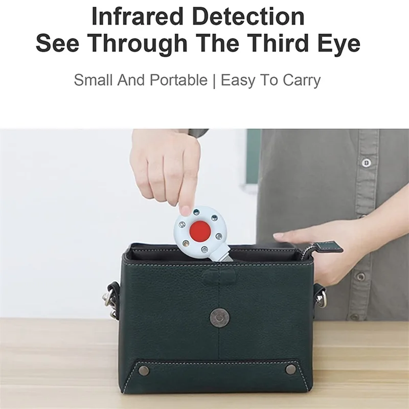 Portátil para ios USB-C anti candid câmera escondida detector de hotel ao ar livre aluguer anti-roubo câmera led ir alarme localizador