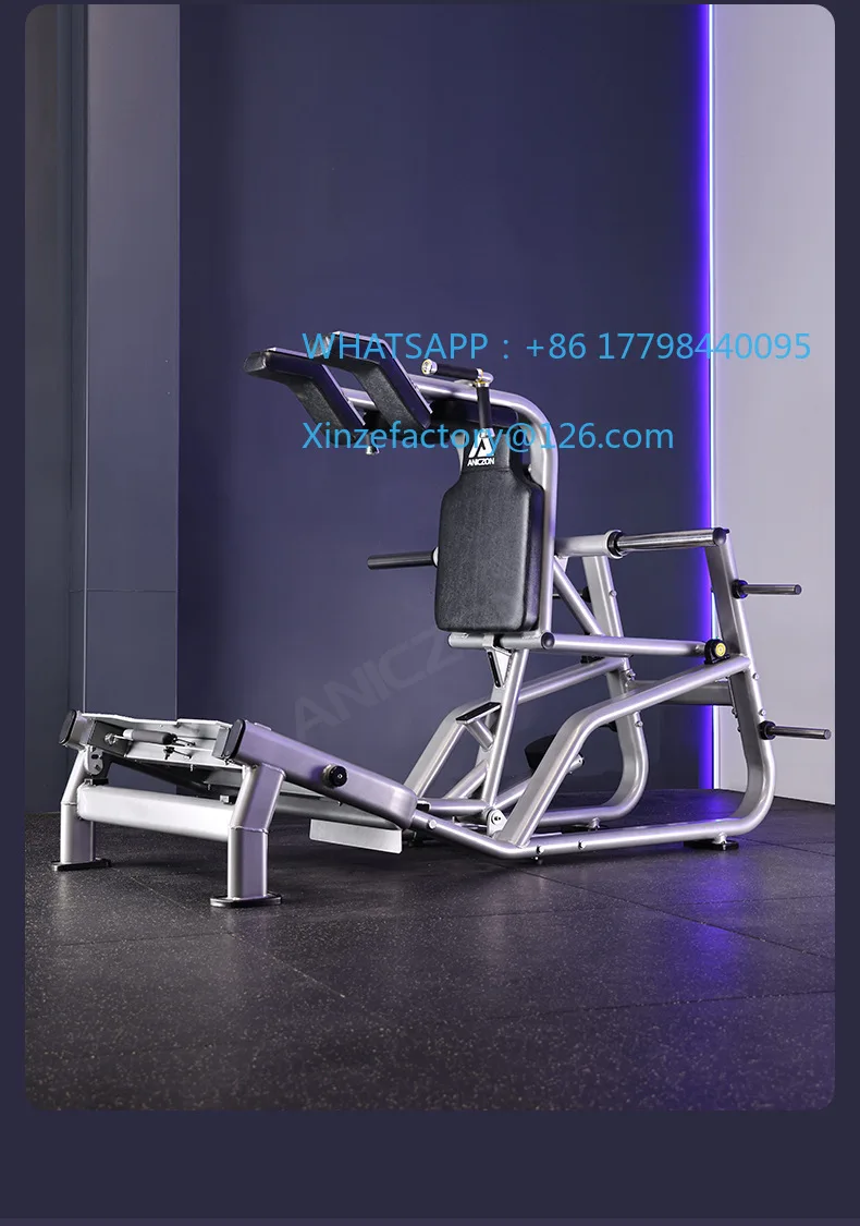 

Customizable Gym Commercial Hack Squat Leg Trainer