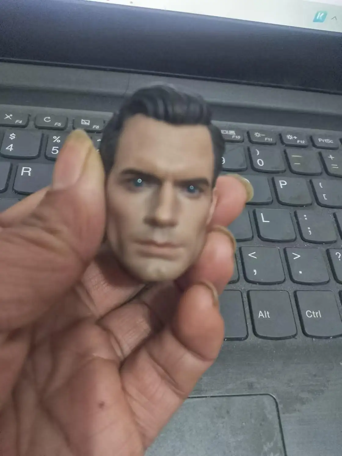 Henry Cavill-figura DE ACCIÓN DE TBleague Phicen de 12 pulgadas, escultura de cabeza, tallado especial, soldado de Actor inglés, modelo de juguete, 1/6