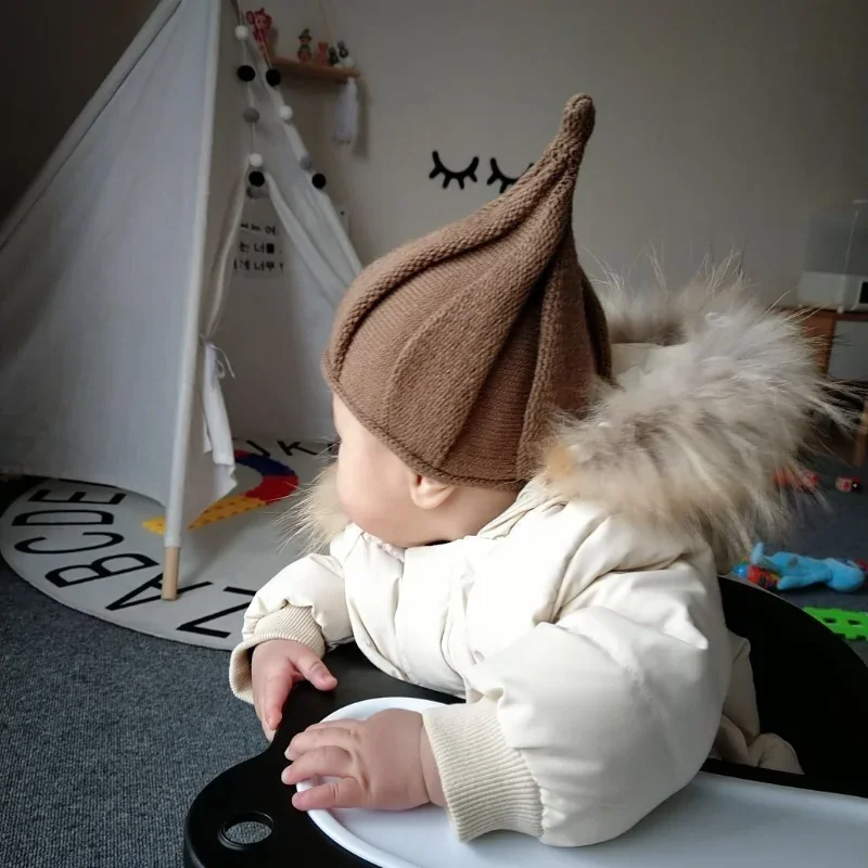 Baby Hat Cute Children Hat Children Woolen Hat Winter Hats for Girl Baby Caps for Boys Kids Hats Шапка Детская Gorros Para Bebé