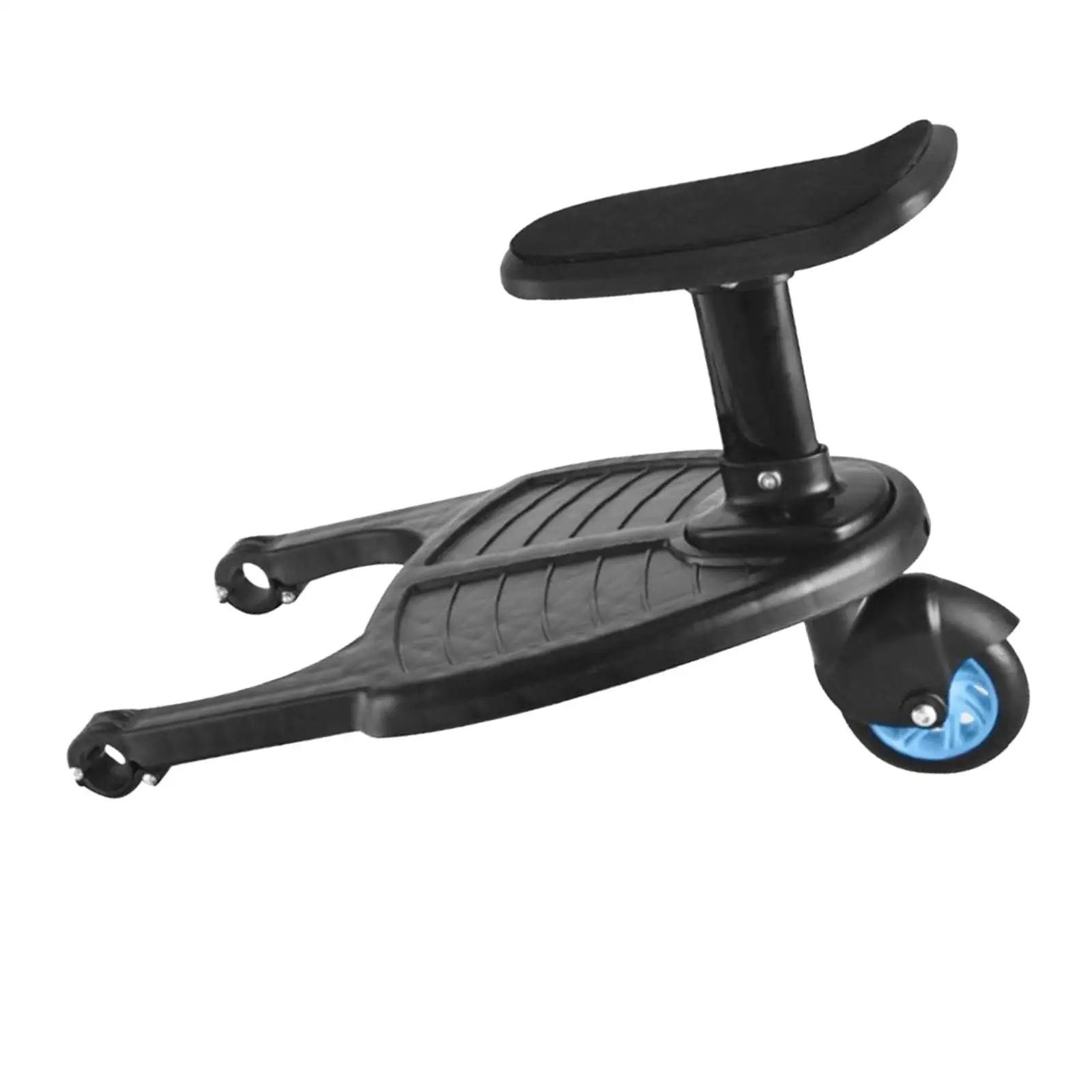 Twin Two Kids Stroller Pedal Hitch Boards Air Filled Tires Standing Plate Adapter for Prams Age Three to Seven
