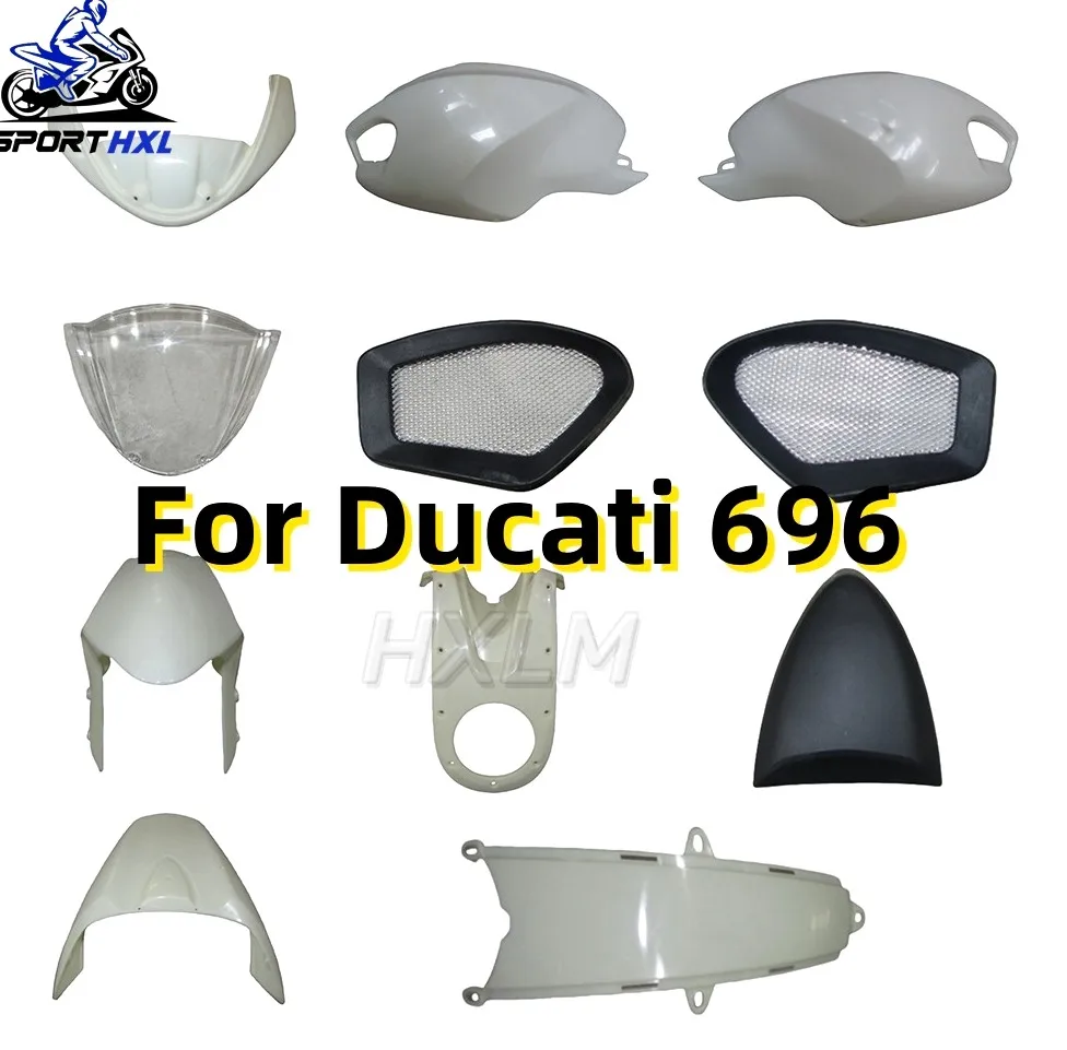 Racing Motor Motorcycle Fairings Kit Fit For Monster 696 796 795 1000 -2015 Bodywork Set ABS Injection New Pearl