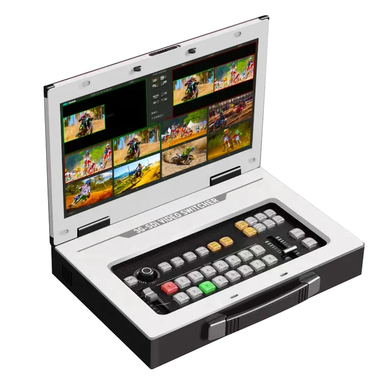 Oton Geek SE30M Switcher video Multiview HD/SDI a 8 porte con codifica e decodifica per la produzione live