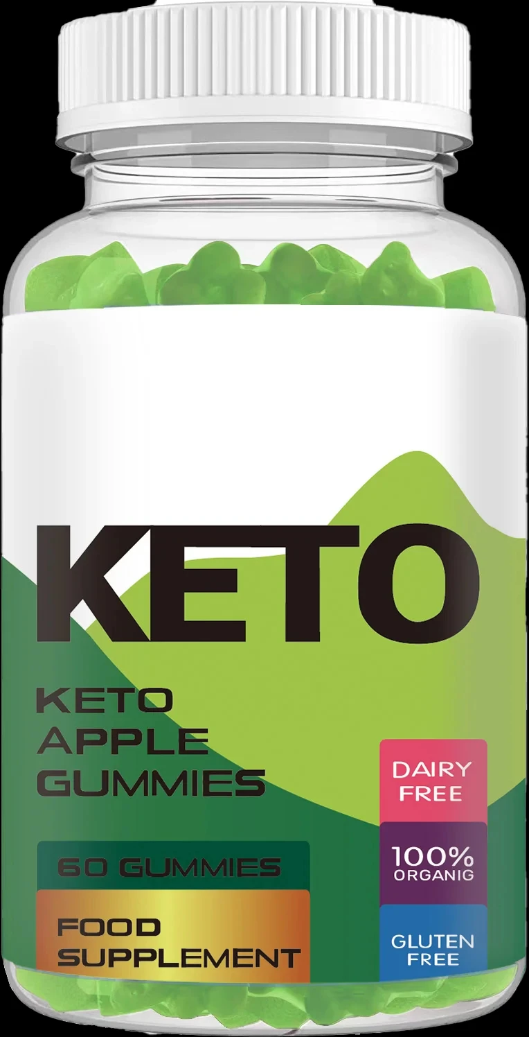 60 capsules KETO Green Apple Gummies Appetite Suppression Energy Reduction Fatigue Muscle Explosion Strong Body