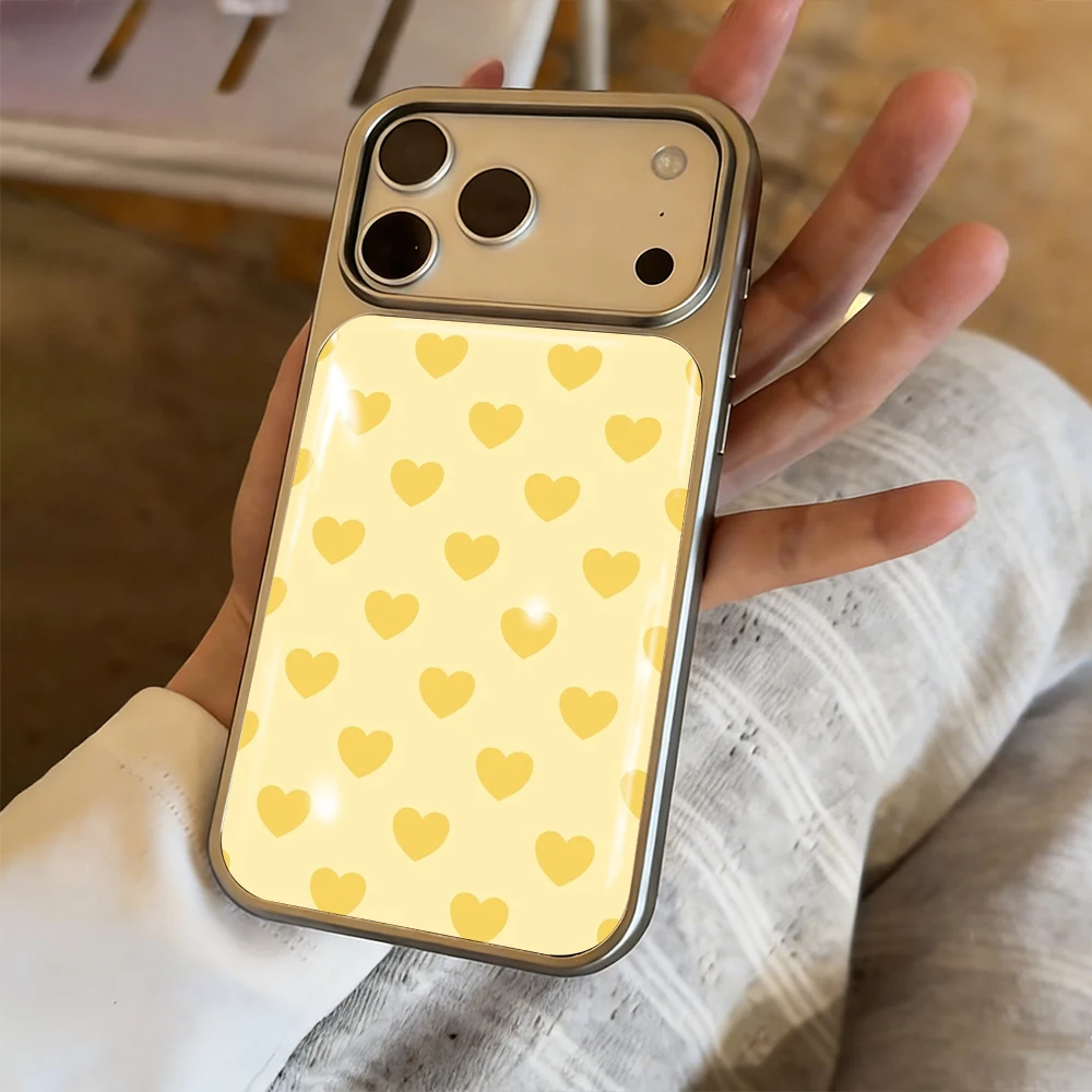 Minimalistisches Love-Design Drop-Glue-Hülle für iPhone 15 17 13 Pro Max Phone 11 12 ProMax 14 15 16 Plus Hüllen Stoßfeste Luxus-Funda – Detail 3