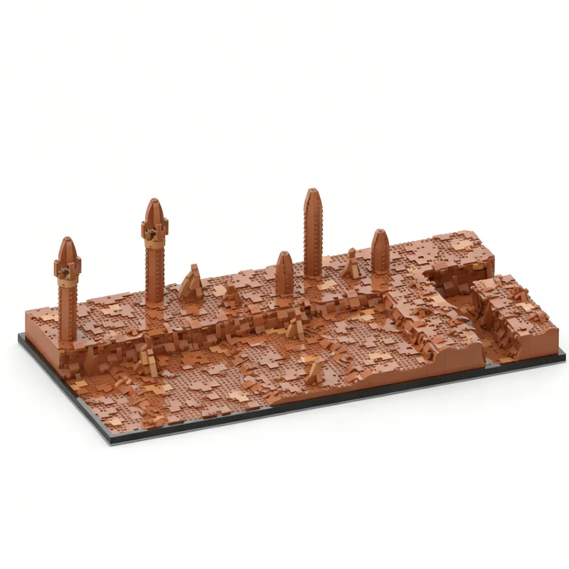 3274pcs MOC Star Battle Geonosis Battlefront II Model Building Blocks Christmas Gift Architecture Toy Art Collection Display