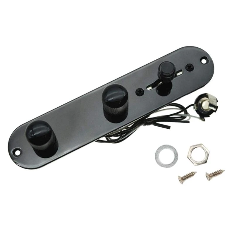 Prewired Fully Loaded Control Plate Bass Replacements Guitar Control Plate