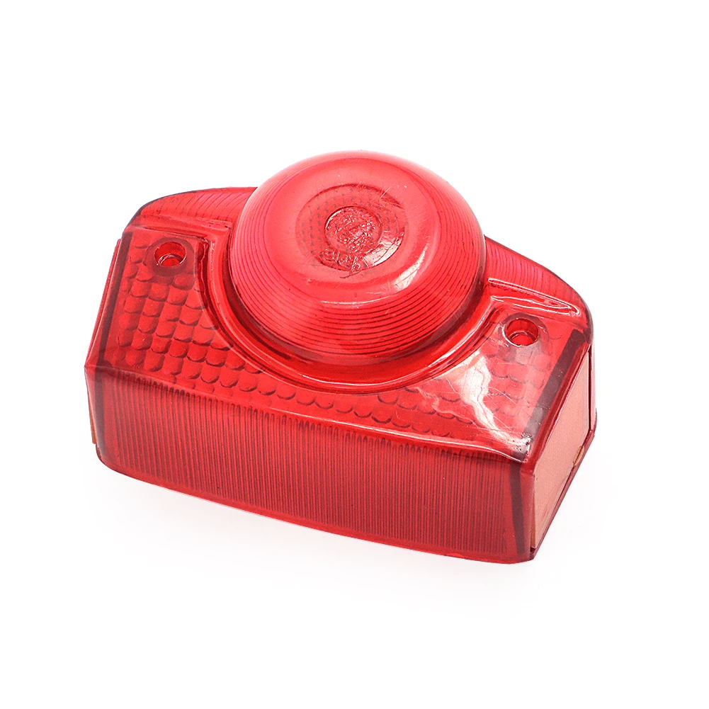 Motorcycle Rear Tail Light Taillight Red Lens Cover For Honda CL70 CL90 CT90 CB750 CL100 CB100 Replace 13011-323-014 1967-1971