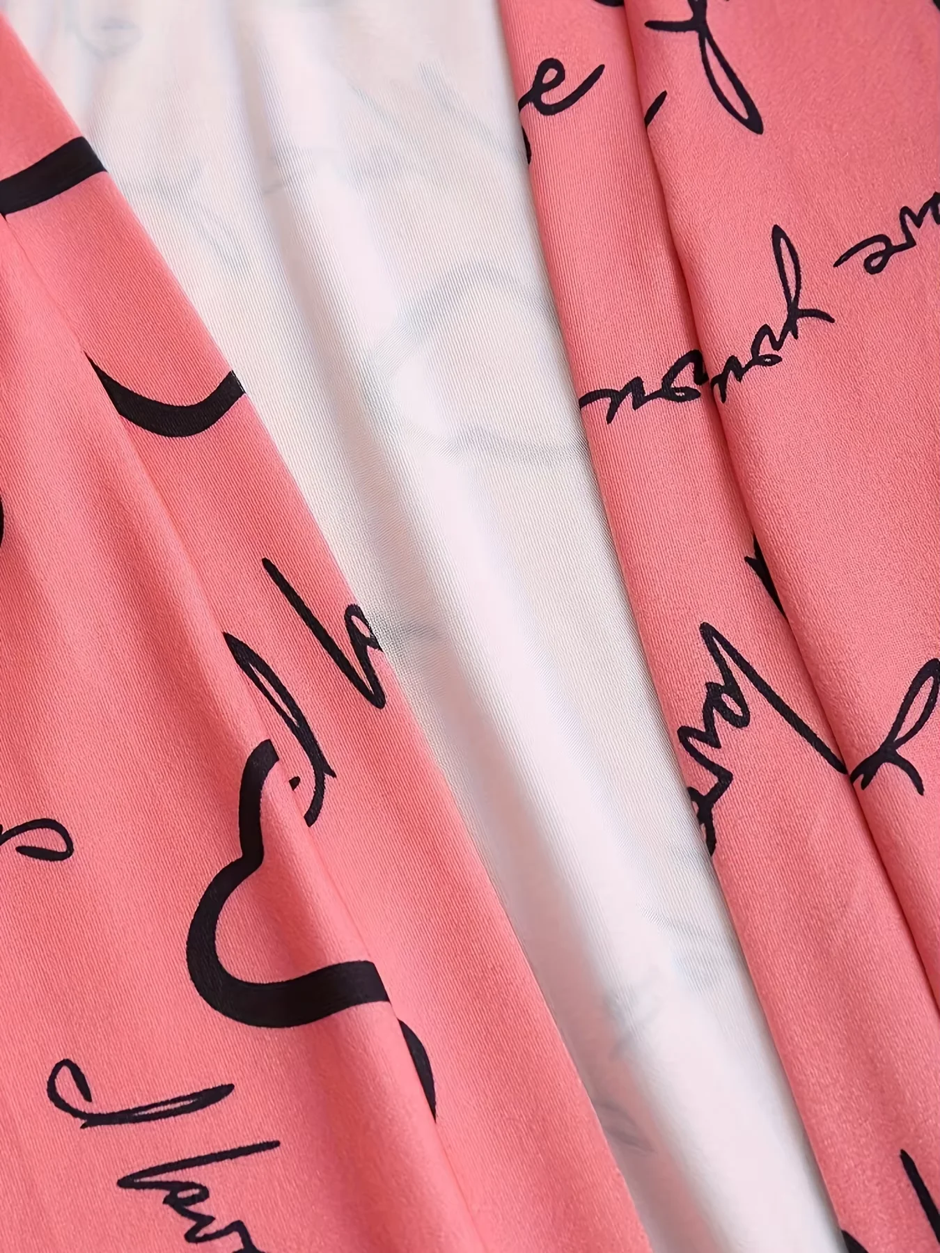 Kardigan damski plus size z nadrukiem w kształcie serca, wiosenno-jesienna, modna, codzienna odzież wierzchnia