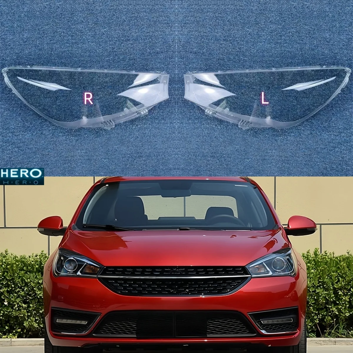 

Крышка для автомобильной фары для Chery Arrizo 5 2016 2017 2018 2019, прозрачные затемненные линзы для фар, замена оригинального стекла