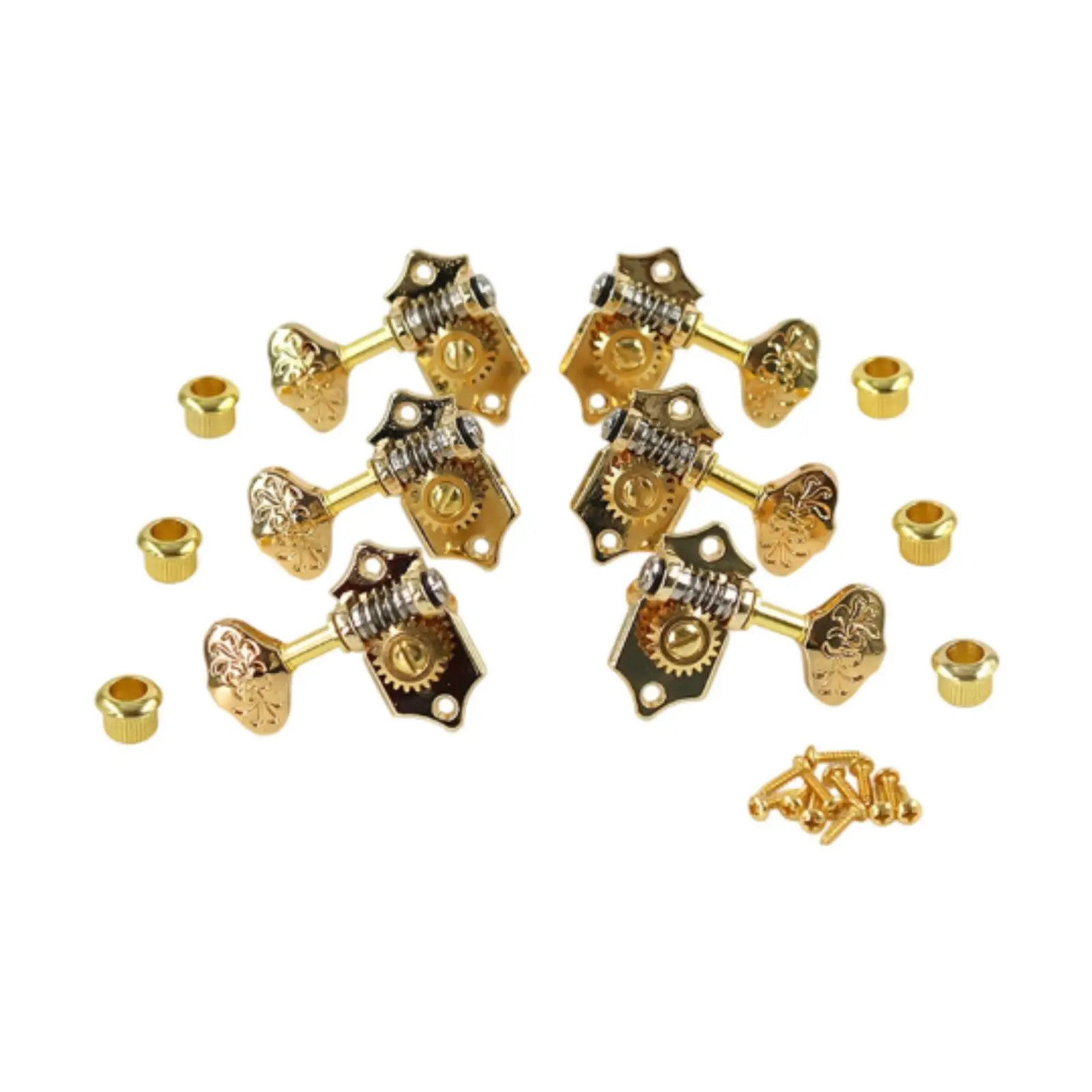 

6 тюнеров с блокировкой гитары, ручки объемного тембра для уличной электрогитары