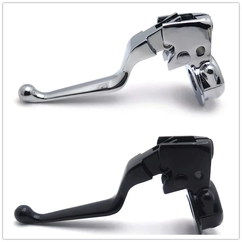 Clutch Lever W/ Mount Bracket for Harley Davidson Dyna Super Glide/96-14 Heritage Classic BLACK