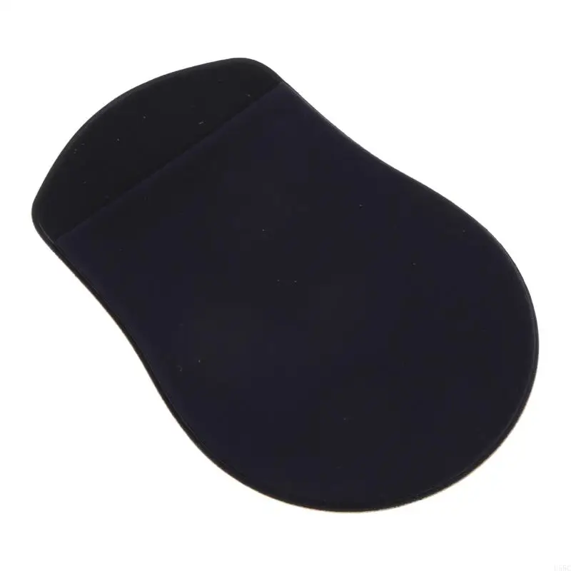 U55C Portable Mouse Sleeve for Laptop Reusable Adhesive On External Mouse Carrying Case Travel Pocket Cover