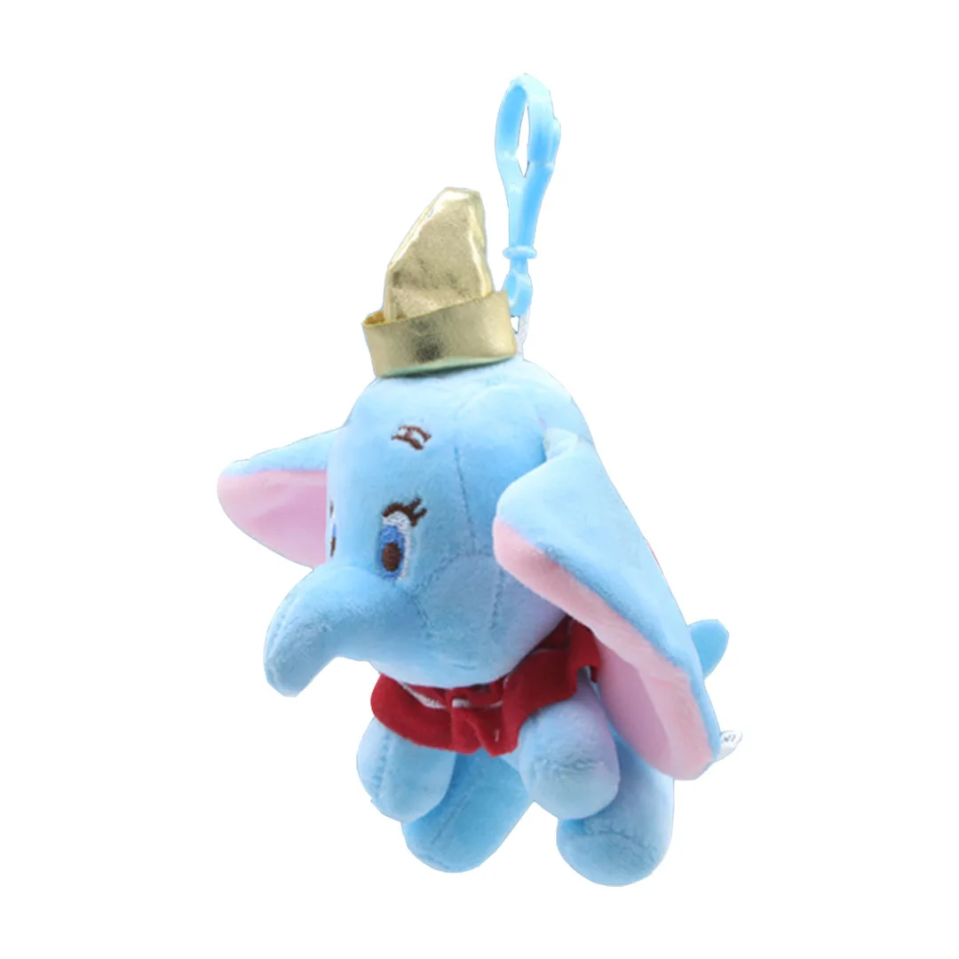 Disney Dumbo plush toy cartoon pendant cute doll keychain bag pendant car gift children's birthday Christmas giftft