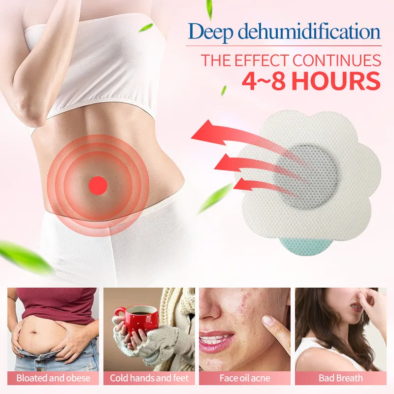 8/16PCS Slimming Stickers Belly Button Patch Body Firming Shaping Fat Burning Waist Support Improve Metabolism Bee Mite Control - view 2